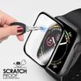 Apple Watch Series 4 5 6 SE Tempered Glass Screen Protector Full Coverage 44mm - FHT20IPTG Image 2