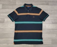 Gant Striped Polo Shirt Mens XL