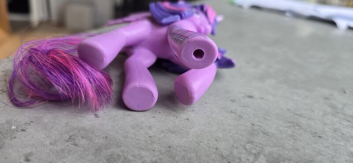 Princess Twilight Sparkle Vinyl (missing gem) Equestria Girls Plaid Design Brushable Tail MLP G4 My Little Pony