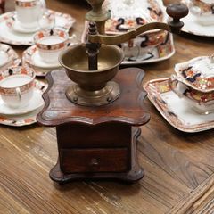 Vintage Wooden Coffee Grinder