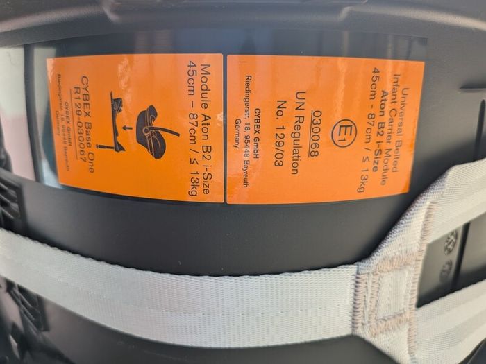 Cybex Aton Infant seat and base