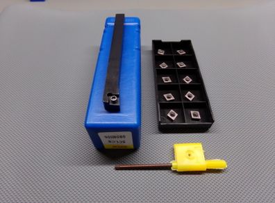Lathe tool and inserts (8mm)