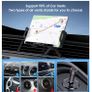 Dual Coils Fast Wireless Car Charger, LAMJAD 15W Smart Qi Car Mount Phone Holder for Air Vent&Dashboard, Compatible with Galaxy z Fold 5/4/3/2/13 Series/iPhone 8/X/11/12 Series/Pixel 6/Samsung S22 Ultra Image 9