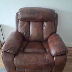leather recliner chair