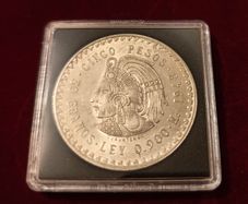 1948 Mexico Silver 5 Pesos