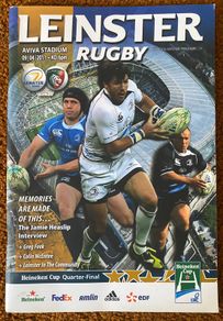 2011 Leinster v Leicester Tigers - Heineken Cup Programme