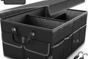 Car Boot Organiser, Car Storage Organiser, Car Accessories, Collapsible Multi Compartment Car Organiser, Car Boot Tidy, Non Slip Bottom, Adjustable Securing Straps MULTIPLE COLOURS/SIZES AVAILABLE (FREE POSTAGE)