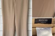 Basler designer wide leg camel trousers chic sophisticated