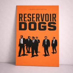 Unique Canvas Resovoir Dogs Print - FREE P&P