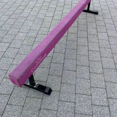 Gymnastics balance beam (adjustable)