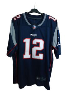 Nfl Jersey (new England Patriots/brady 12 ),size :xl