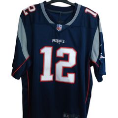 Nfl Jersey (new England Patriots/brady 12 ),size :xl