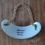 Vintage Meissner Limoges porcelain decanter label Port Image 2