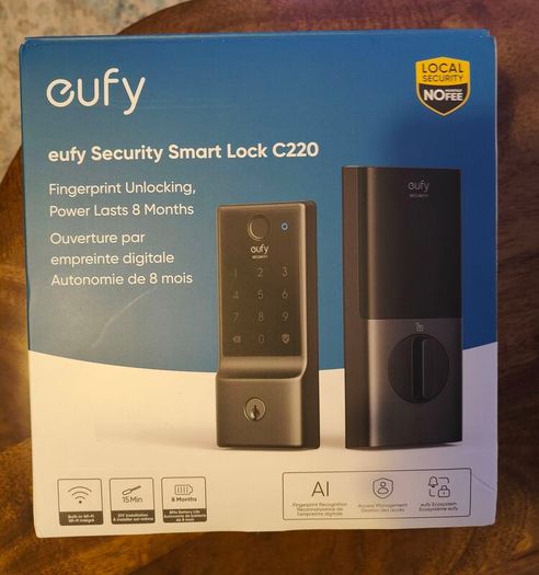 eufy c220 Security smart lock - BRAND NEW