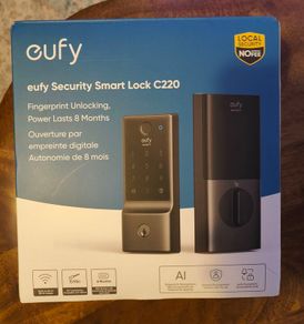 eufy c220 Security smart lock - BRAND NEW
