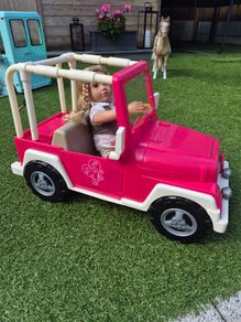 Our Generation 4 x 4 Jeep plus OG Doll