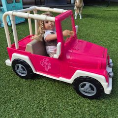 Our Generation 4 x 4 Jeep plus OG Doll