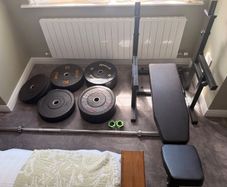 Ultimate Home Gym set up!