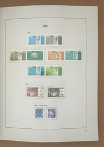 1929-1995 Ireland Commemorative incl sheetlets & 1968-1995 Definitive (inc Gerl series, Architecture & Treasures inc Enschede) Stamp Collection in Davo Album. (shown in 95 images)