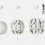 IKEA PS 2014 Pendant lamp, white/silver, 35 cm Image 2