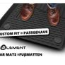 BMW X5 Rear Rubber Floor Mats for BMW X5 E70 2007-2013 2-Piece Black Fit Image 2