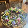 Circular glass topped Conservatory / Dining Table Image 2