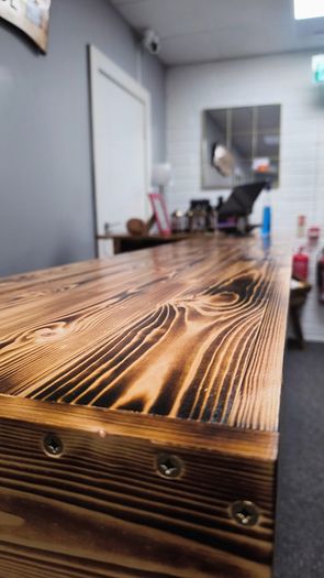 Custom-built reception /Home Bar. Open to offers