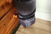 Self inflating roll mat