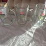 4 Vintage Heineken glass beer tankards/mugs. Image 6