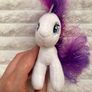 Rarity Ty Beanie Buddies Plush My Little Pony 2015 about 12.5 cm Used Please see photos Image 6