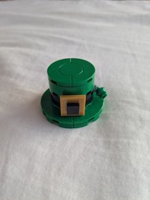 St Patrick's Day limited edition Lego hat