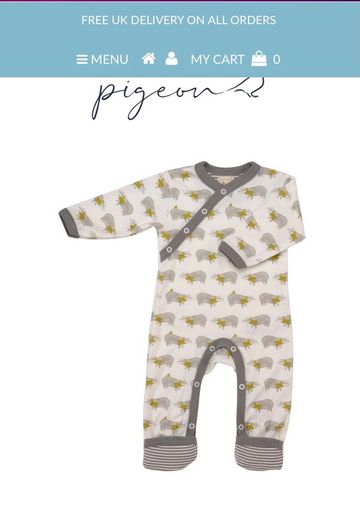 Brand new baby grow
