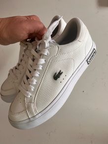 White Lacoste Runners