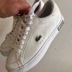 White Lacoste Runners