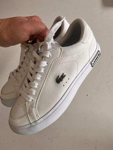 White Lacoste Runners