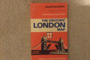 Map of London from 1970s