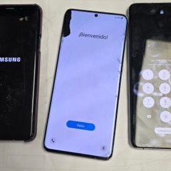 2 x Samsung S20 Ultras and 1 x Samsung S9 Plus.
