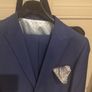 Ted Baker Endurance Suit 46R  Navy Blue Image 3