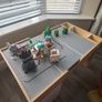 Lego Table with 8kg of lego Image 4