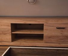 TV bench JYSK LINTRUP 2 doors wild natural oak colour