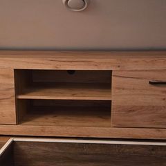 TV bench JYSK LINTRUP 2 doors wild natural oak colour