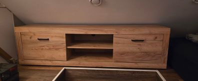 TV bench JYSK LINTRUP 2 doors wild natural oak colour