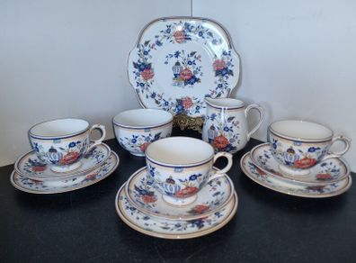 Rare Vintage Crown Staffordshire "Penang" tea set