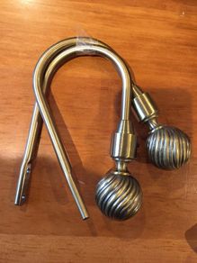 Curtain poles