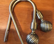 Curtain poles