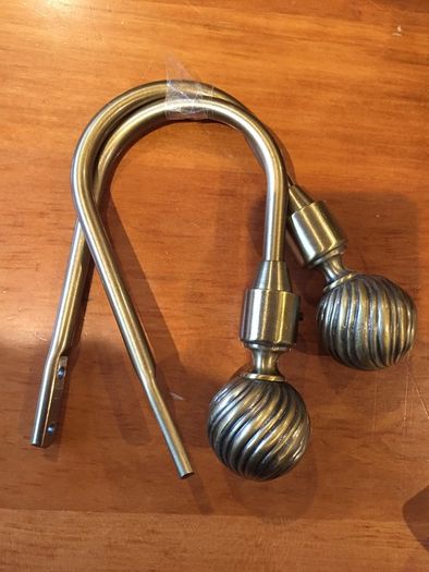 Curtain poles