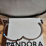 Pandora Sparkling Wishbone Bangle Brand New Image 4