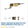 Brand new DeWalt 240V 300W Corded Multi tool Image 2