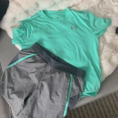 Under Armour boys top and shorts