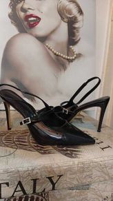 Black High Heels Size 8